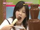 中野美奈子がぁｗ大きなバナナをパックリ！エロおいしそうに試食!?